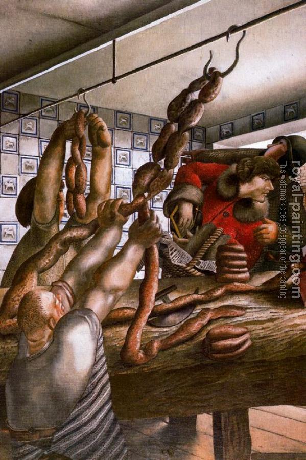 Stanley Spencer : The Sausage Shop